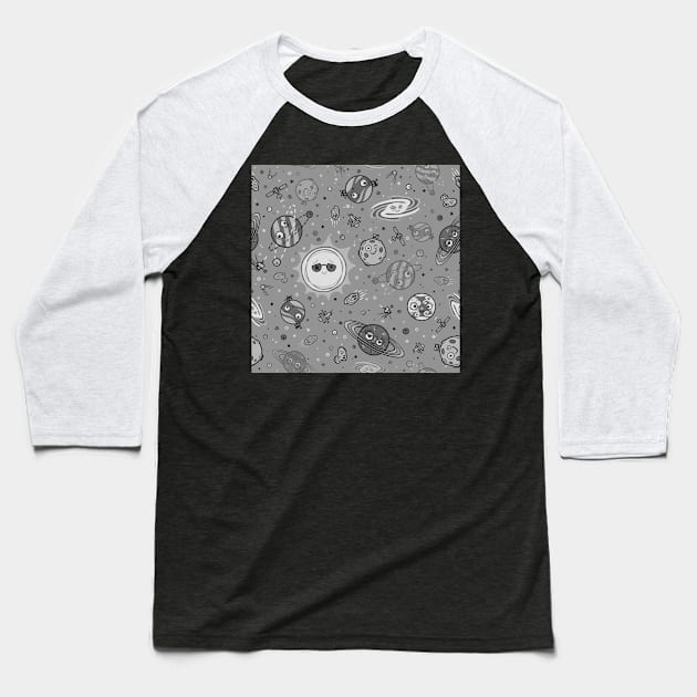 Space Baseball T-Shirt by chayground